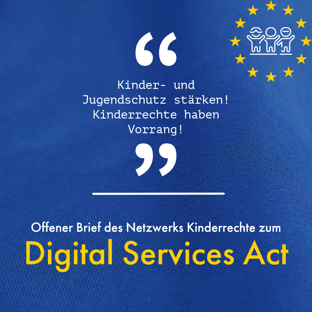Der Digital Services Act aus Jugendschutzsicht